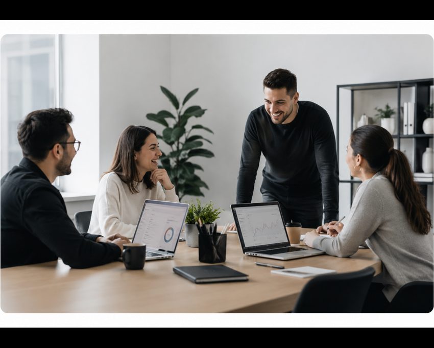 The Vision Executors team at work